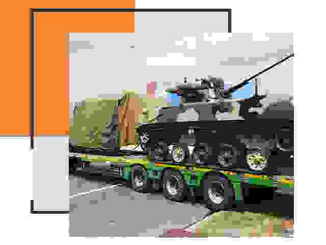 Перевозка военной техники в Майкопе