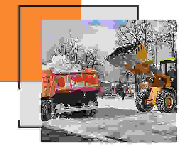 Вывоз снега в Майкопе