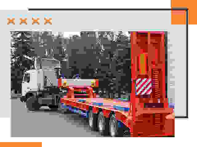 Перевозки на тралах и платформах в Майкопе